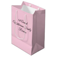 Elegant Family Reunion Pink