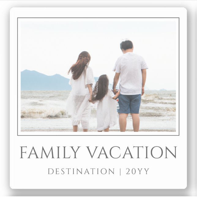 Elegant Family Vacation | Family Trip Photo (Front)