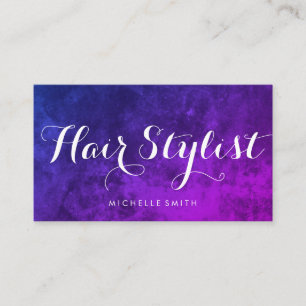 Elegant Fancy Font Business Card