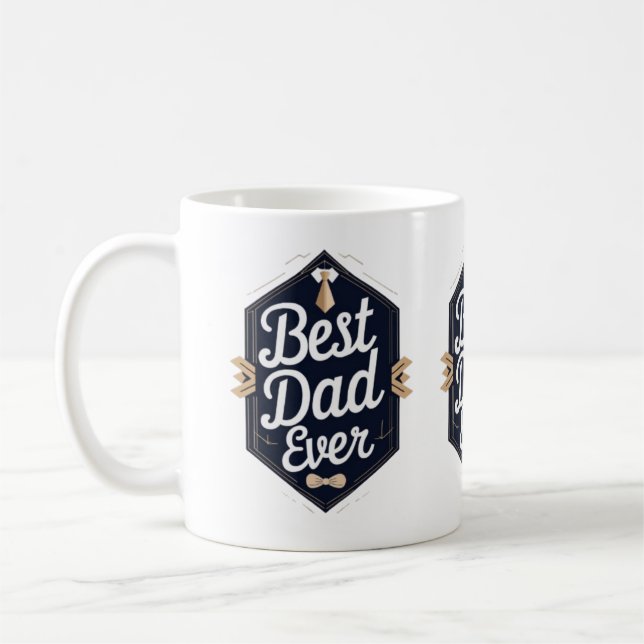 Elegant Father’s Day Mug Design (Left)