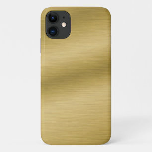 Elegant Faux Brushed Gold Case-Mate iPhone Case