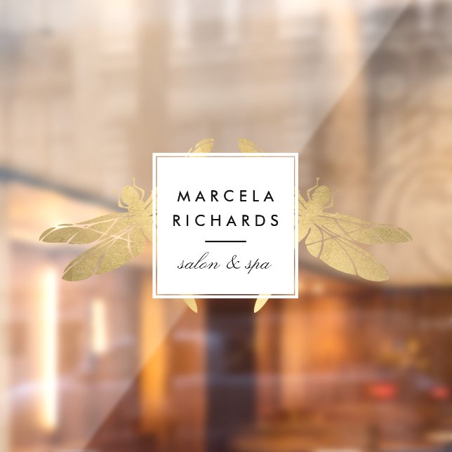 Elegant Faux Gold Dragonfly Duo Salon Boutique (Sheet 2)