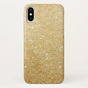 Elegant Faux Gold Glitter Luxury Case-Mate iPhone Case