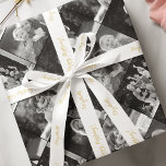Elegant Faux Gold Happy Birthday Custom Name White Satin Ribbon<br><div class="desc">Create your own custom, personalised, elegant faux gold typography / script, white colour ribbon, in silky smooth shiny satin and ribbed textured strong durable grosgrain options. Simply type in your note / greeting / wishes, and the name, to customise. Elegant ribbon for wrapping gifts & favours for your loved ones,...</div>