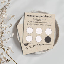 Elegant Faux Kraft Bold Skin Care