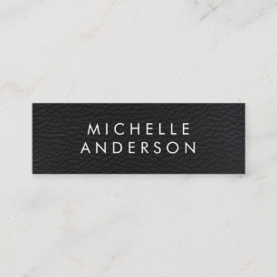 Elegant Faux Leather Texture (Loyalty Card) Loyalty Card