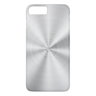Elegant Faux Metallic Shiny Silver Case-Mate iPhone Case