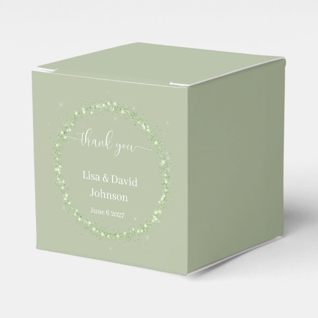 Elegant Favour Gift Box (Front Side)