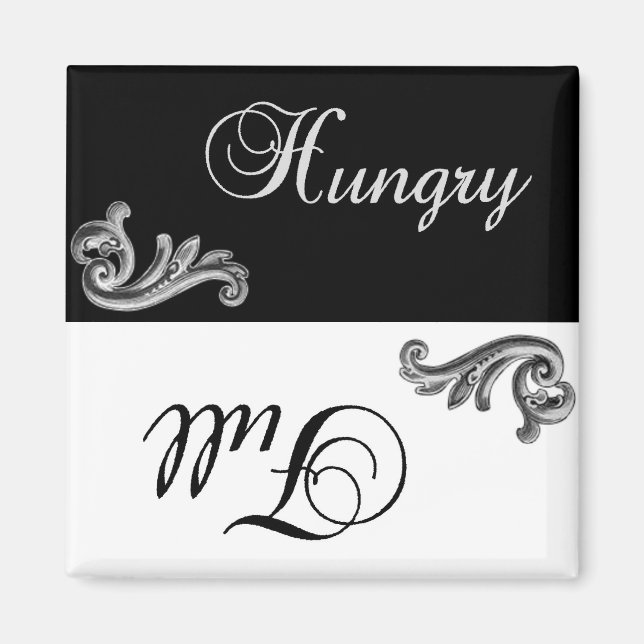 Elegant  Feed/Full animal magnet (Front)