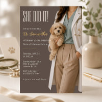 Elegant Female Veterinarian Graduation