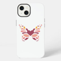 Elegant Feminine Boho Pastel Butterfly