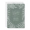 Elegant Fern Leaf Botanical Sage Green Wedding