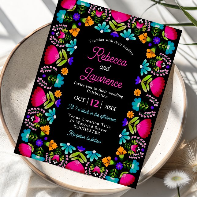 Elegant fiesta wedding Invitations (Creator Uploaded)