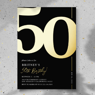 Elegant Fifty 50th Birthday Party