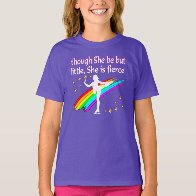 ELEGANT FIGURE SKATING DESIGN T-Shirt (Front)