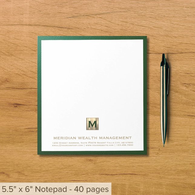 Elegant Financial Notepad (Creator Uploaded)