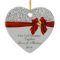 Elegant First Christmas Together Ornament Bling