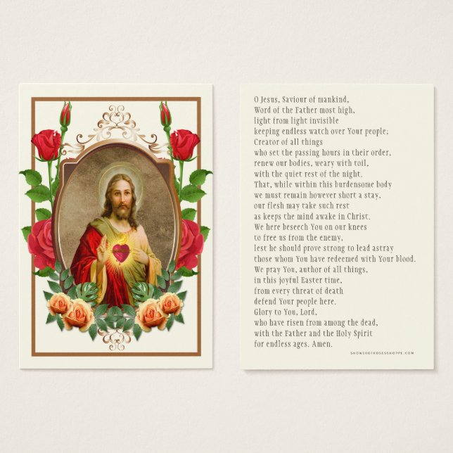 Elegant First Holy Communion Remembrance Holy  (Front & Back)