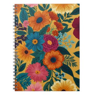 Elegant Floral 2025 Notebook
