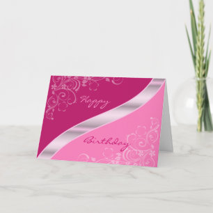 Elegant Floral Birthday Cards