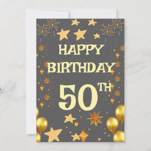 Elegant Floral Birthday Greeting Invitation