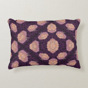 Elegant Floral Blanket – Cozy Botanical Throw Decorative Cushion