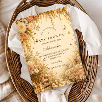 Elegant Floral Boho Baby Shower