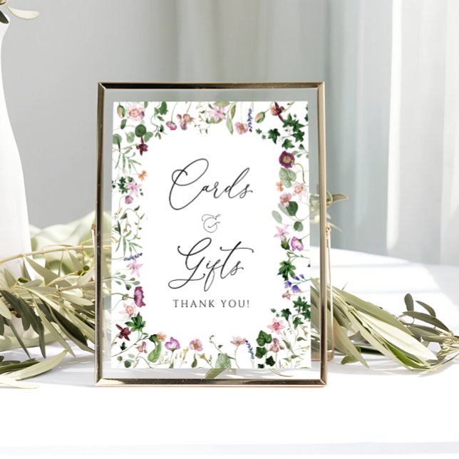 Elegant Floral Botanical Cards and Gifts Poster (Creator Uploaded)