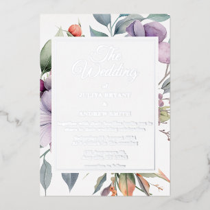 Elegant floral botanical Wedding