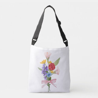 Elegant Floral Bouquet Tote Bag – Stylish Everyday