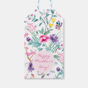 Elegant Floral & Butterflies Mother's Day Gift Tags