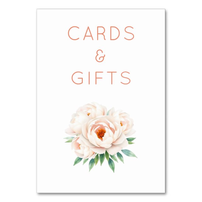 Elegant Floral Cards & Gifts (Front)