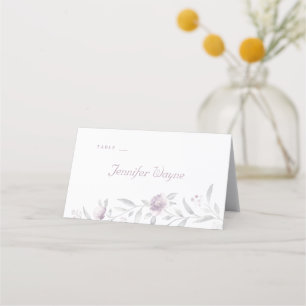 Elegant floral Chinoiserie wedding place cards