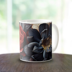 Elegant Floral Coffee Mug