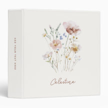 Elegant Floral Custom Name