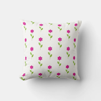 Elegant Floral Decorative Pillow