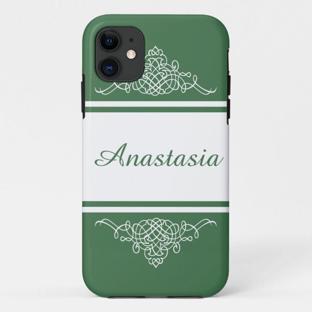 Elegant floral design Case-Mate iPhone case (Back)