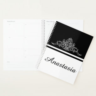 Elegant floral design planner