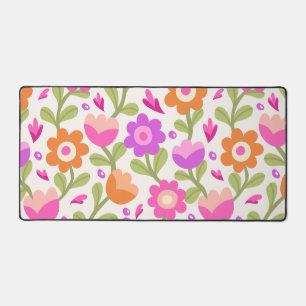 Elegant Floral Designs – Beautiful & Customisable Desk Mat