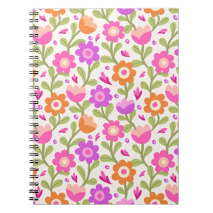 Elegant Floral Designs – Beautiful & Customisable  Notebook