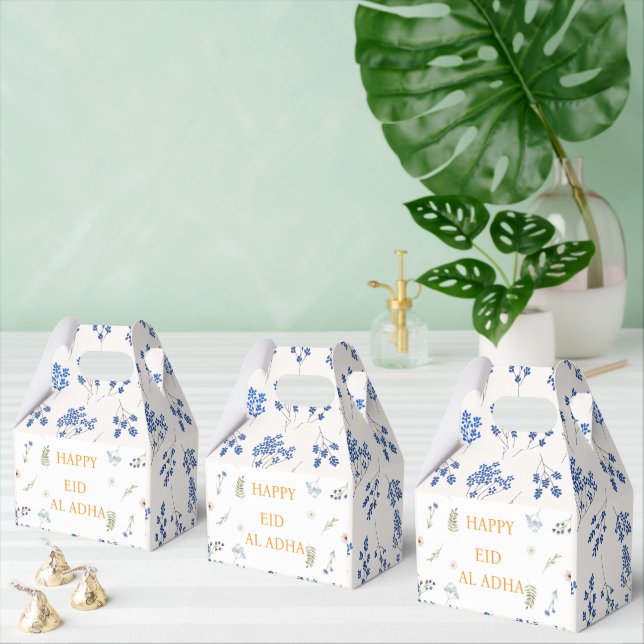 Elegant Floral Eid al-Adha  Favour Box (Multiple)