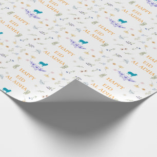 Elegant Floral Eid al-Adha Wrapping Paper