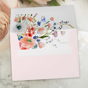 Elegant Floral Envelope