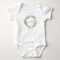 Elegant Floral Eucalyptus Greenery Baby Shower
