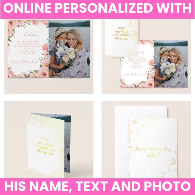 Elegant Floral Foil Card (Elegant Floral Foil Card
)