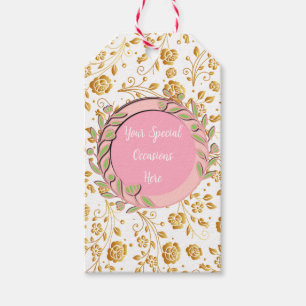 Elegant Floral Frame: for Every Occasion Gift Tags
