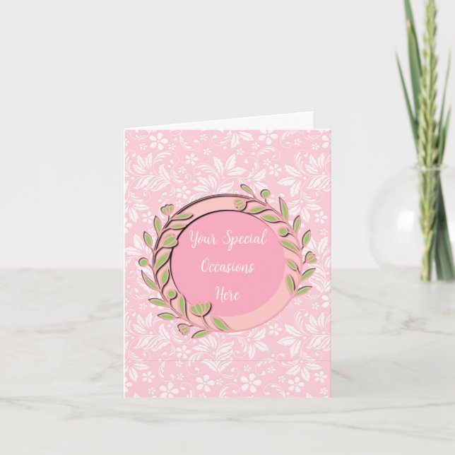 Elegant Floral Frame: for Every Occasion Invitation (Front)