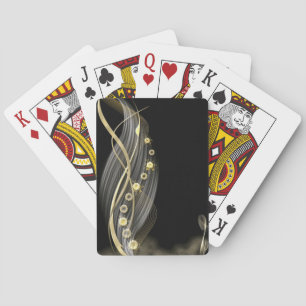 Elegant Floral Garden Playing Cards