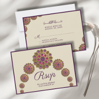 Elegant & Floral Geometric Pattern Islamic Wedding