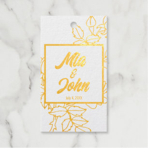 Elegant Floral  Gift Tags